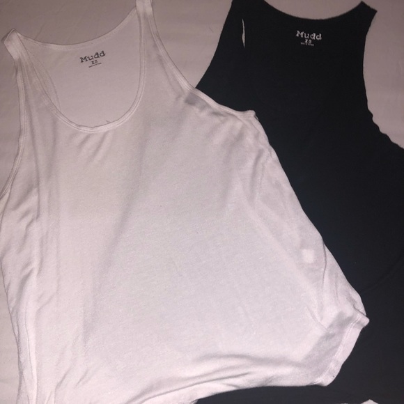 4 Mudd Racerback Tees - Picture 2 of 4